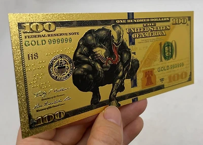 Marvel (Venom) Souvenir Coin Banknote