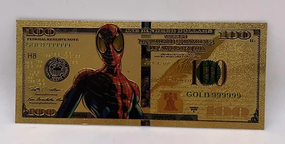 Marvel (Spider Man) Souvenir Coin Banknote
