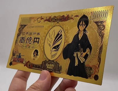 Bleach Anime (Rukia Kuchiki) Souvenir Coin Banknote