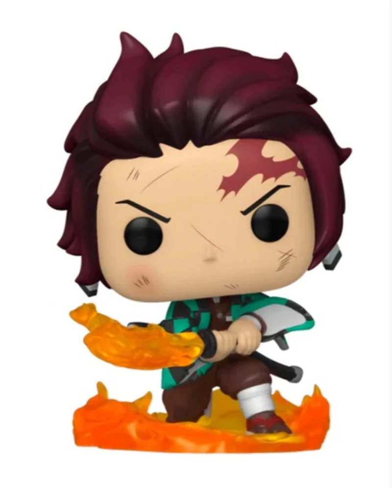 Funko POP - Tanjiro with Flaming Blade "Demon Slayer" Special Edition [874]