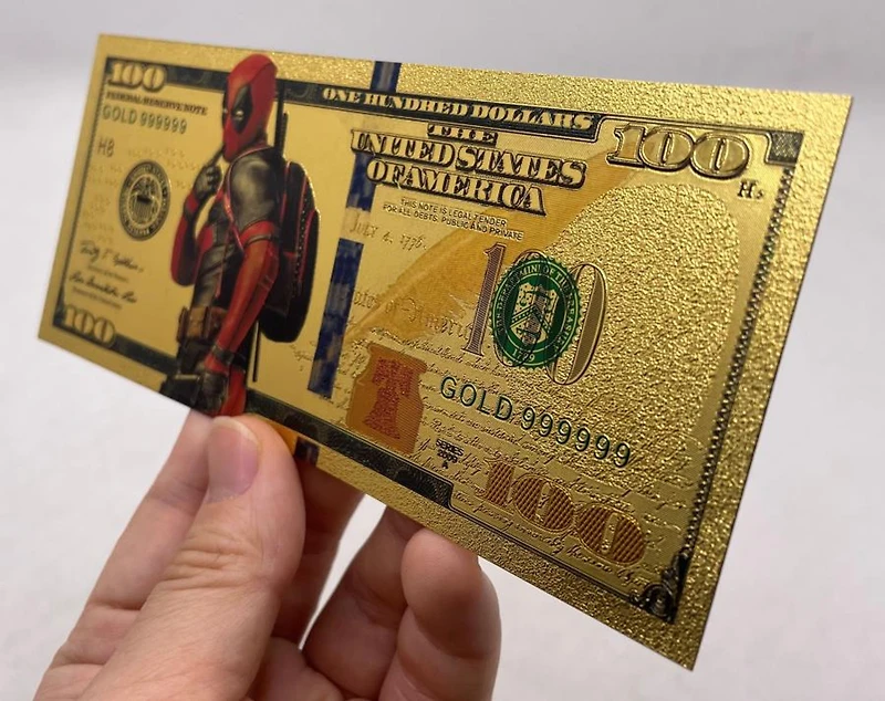 Marvel (Deadpool) Souvenir Coin Banknote