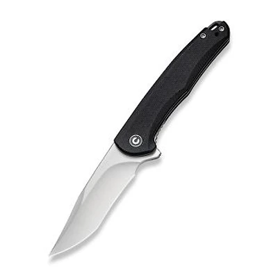 CIVIVI Mini Sandbar Knife Black G-10 (2.95" Satin Nitro-V) C20011-1