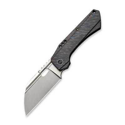 WE Roxi 3 Knife Tiger Stripe Pattern Flamed Titanium (3.14" Stonewashed S35VN) WE19072-3