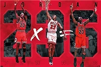NBA Sport - Michael Jordan "2x3=6" Poster