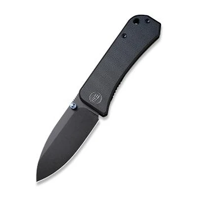 WE Banter Thumb Stud Knife Black G-10 (2.9" Black Stonewashed S35VN) 2004B