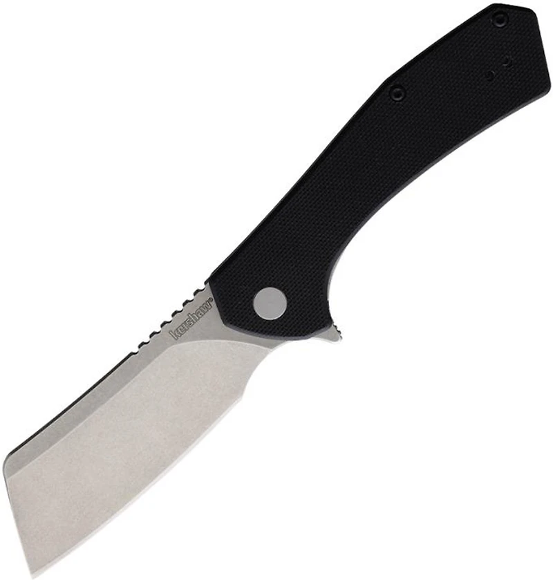 Kershaw Static Linerlock (Black G10) Pocket Knife [D2]