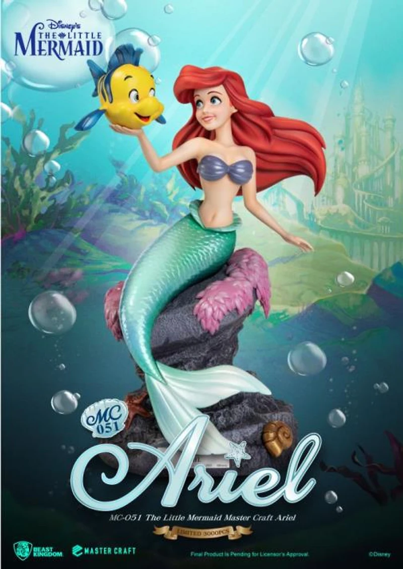 Figure Disney - Ariel "The Little Mermaid" Master Craft Statue