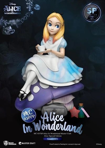Figure Disney - Alice In Wonderland Master Craft (Special Edition) Statue