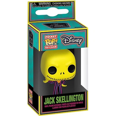 Funko POP Keychain - Jack Skellington (Blacklight)