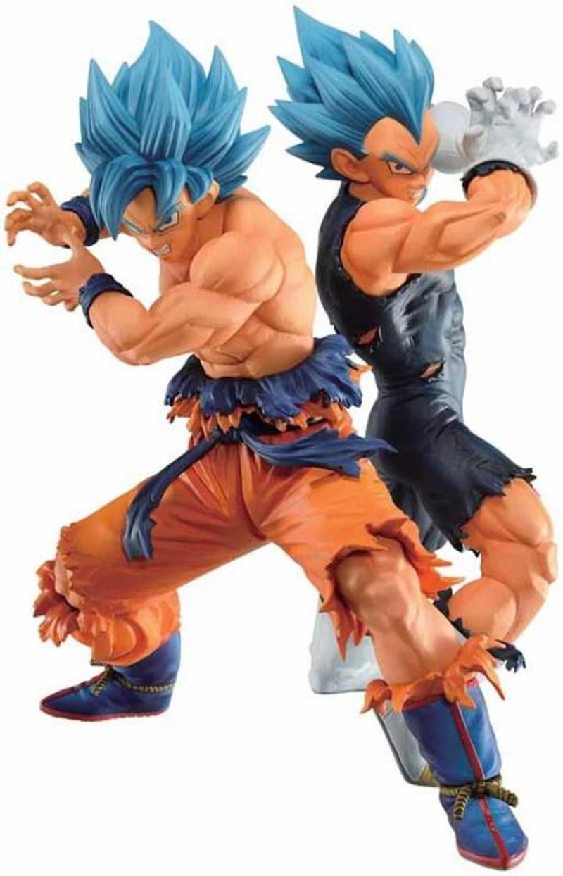Figure Bandai - Goku (SSGSS) and Vegeta (SSGSS) Vs. Omnibus Super "Dragon Ball Super" Ichibansho Figure