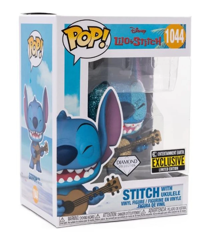 Funko Pop Lilo & Stitch Ukulele Diamond Glitter EE Exclusive [1044]