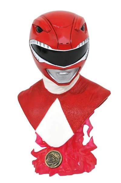 BUST - RED RANGER "MIGHTY MORPHIN POWER RANGERS" 1/2 SCALE BUST (LIMITED EDITION 1,000 PIECES)