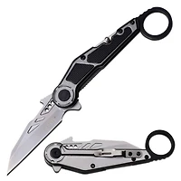 Tac Force Wharncliffe A/O Pocket Knife with Ring (3Cr13)