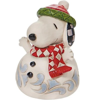 Disney - Mini Snoopy Snowman "Peanuts" (Jim Shore)