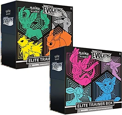 Pokemon TCG: Sword & Shield - Evolving Skies (Elite Trainer Box) 1 Random Box