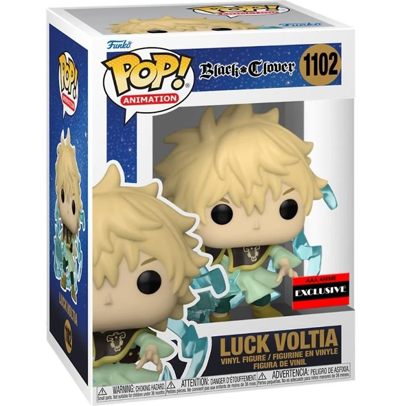 Funko Pop Luck Voltia "Black Clover" AAA Exclusive [1102]