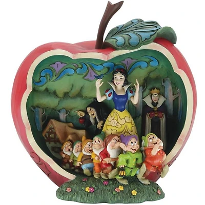 Disney - Apple Scene "Snow White and the Seven Dwarfs" (Jim Shore)