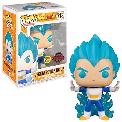 Funko POP - Vegeta Powering Up Glow in Dark "Dragon Ball Super" [713] (SPECIAL EDITION)