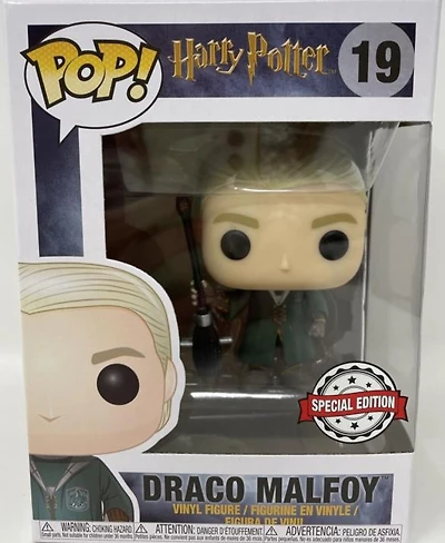 Funko POP - Draco Malfoy with Quidditch Robes "Harry Potter" [19] (SPECIAL EDITION)