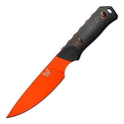 Benchmade Raghorn Hunting Fixed Blade Carbon Fiber (4.00" Orange CRU-WEAR) 15600OR
