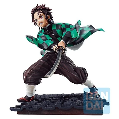 Figure Bandai - Tanjiro Kamado (Tengen Uzui Is Here!) "Demon Slayer Kimetsu no Yaiba" Bandai Ichibansho Figure