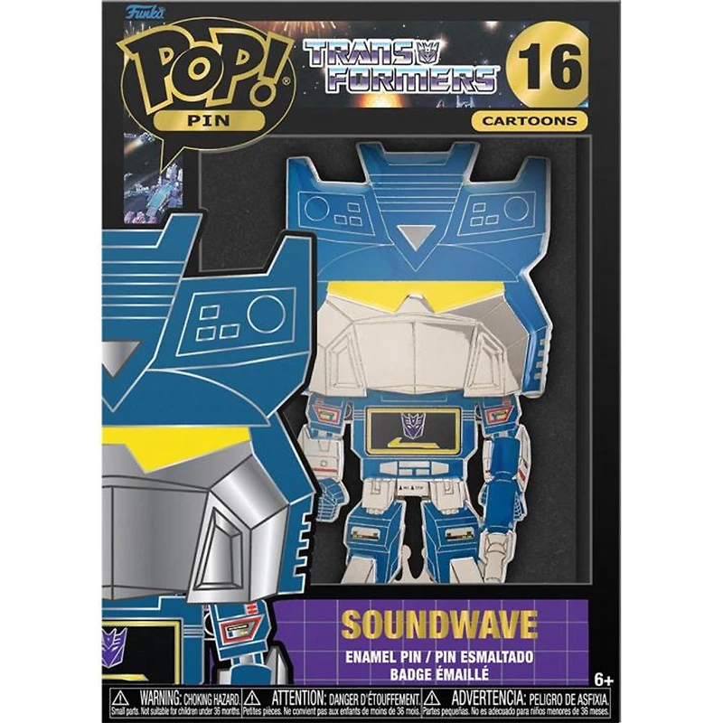 Funko Enamel Pin - Soundwave "Transformers" [16]