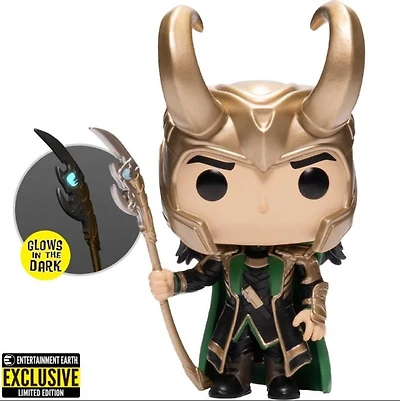 Funko Pop Loki with Scepter "Avengers" EE Exclusive [985]