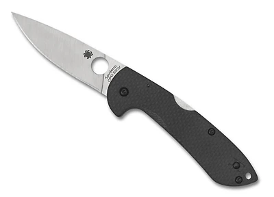 Siren Lockback Knife (Sprint Run) Carbon Fiber (3.6" Satin S90V) Spyderco C247CFP