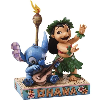 Disney - Ohana Means Family "Lilo & Stitch" (Jim Shore)