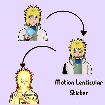 3D Motion Sticker (Naruto) Minato Namikaze
