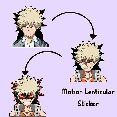 3D Motion Sticker (My Hero Academia) Bakugo Katsuki