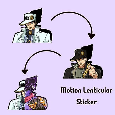 3D Motion Sticker (Jojo's Bizarre Adventure