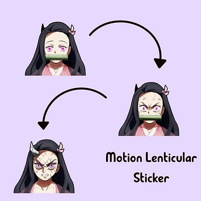 3D Motion Sticker (Demon Slayer) Nezuko Kamado #19