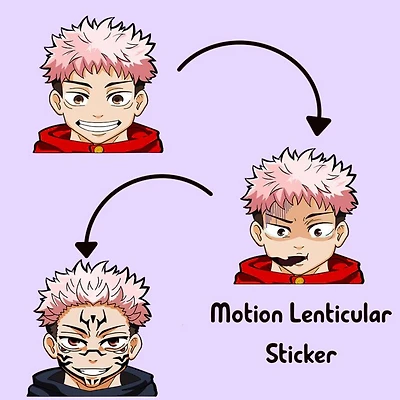3D Motion Sticker (Jujutsu Kaisen) Yuji Itadori # 05