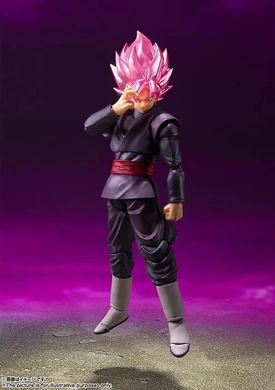 S.H. Figuarts Bandai - Goku Black - Super Saiyan Rose - "Dragon Ball Super" (Action Figure)
