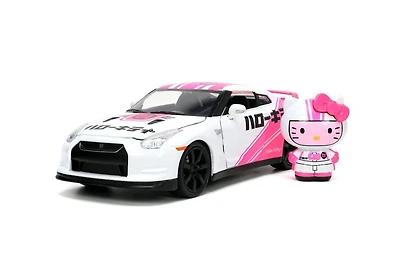 Model Car - 1:24 Hello Kitty Tokyo Speed Nissan 2009 GT-R (R35)