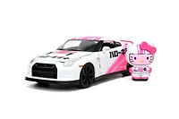 Model Car - 1:24 Hello Kitty Tokyo Speed Nissan 2009 GT-R (R35)