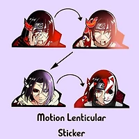 3D Motion Sticker (Naruto) Itachi Uchiha #1
