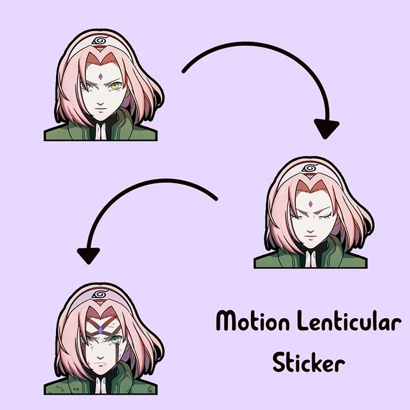 3D Motion Sticker (Naruto) Sakura Haruno