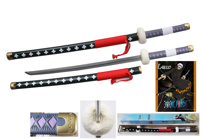 Foam - Law Kikoku Samurai Sword Official Licensed 40" (One Piece Anime)