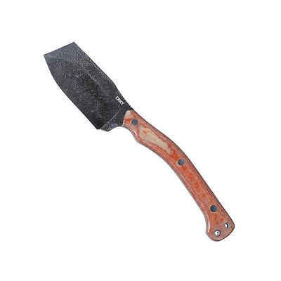 CRKT - Razel Nax Machete Fixed Blade Knife Brown (4.29" Blackwash)