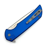 Pro-Tech Mordax Flipper Knife Blue (3.50" Stonewash MagnaCut) MX101-Blue