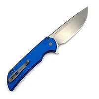 Pro-Tech Mordax Flipper Knife Blue (3.50" Stonewash MagnaCut) MX101-Blue