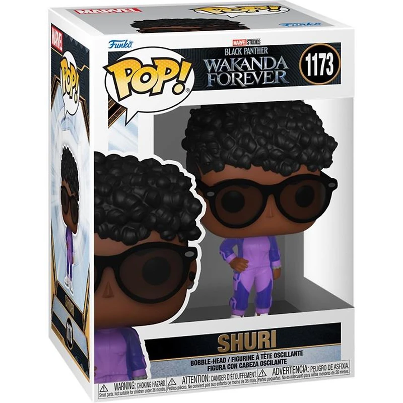 Funko POP - Shuri In Purple "Black Panther: Wakanda Forever" (Series 2) [1173]
