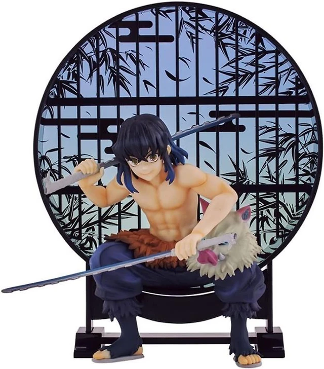 Bandai Ichibansho – Figura Demon Slayer: Inosuke Hashibira (Tengen Uzui Is Here Spirits) – Statuetta Collezionabile 18 Cm PVC