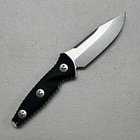 Microtech Socom Alpha Mini Fixed Blade G-10 (3.72" Stonewash M390) 113M-10