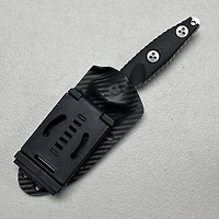 Microtech Socom Alpha Mini Fixed Blade G-10 (3.72" Stonewash M390) 113M-10