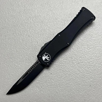 Microtech Hera Tactical Black OTF Drop Point S/E (3.00" Black) 703-1T