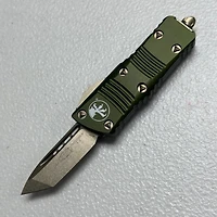 Microtech Mini Troodon OD Green OTF Tanto (1.99" Bronze M390) 240-13OD