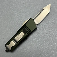 Microtech Mini Troodon OD Green OTF Tanto (1.99" Bronze M390) 240-13OD